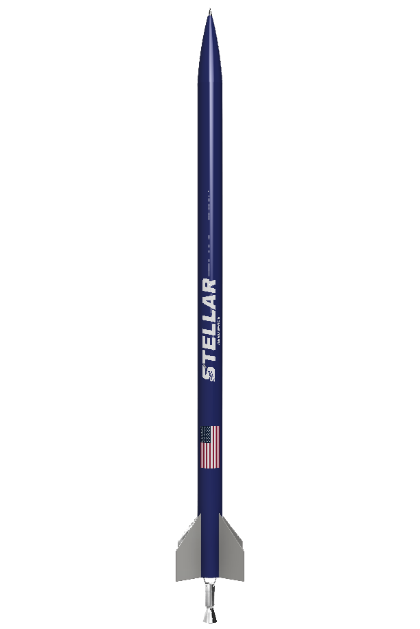 Rendering of the Stellar Aerospace launch vehicle